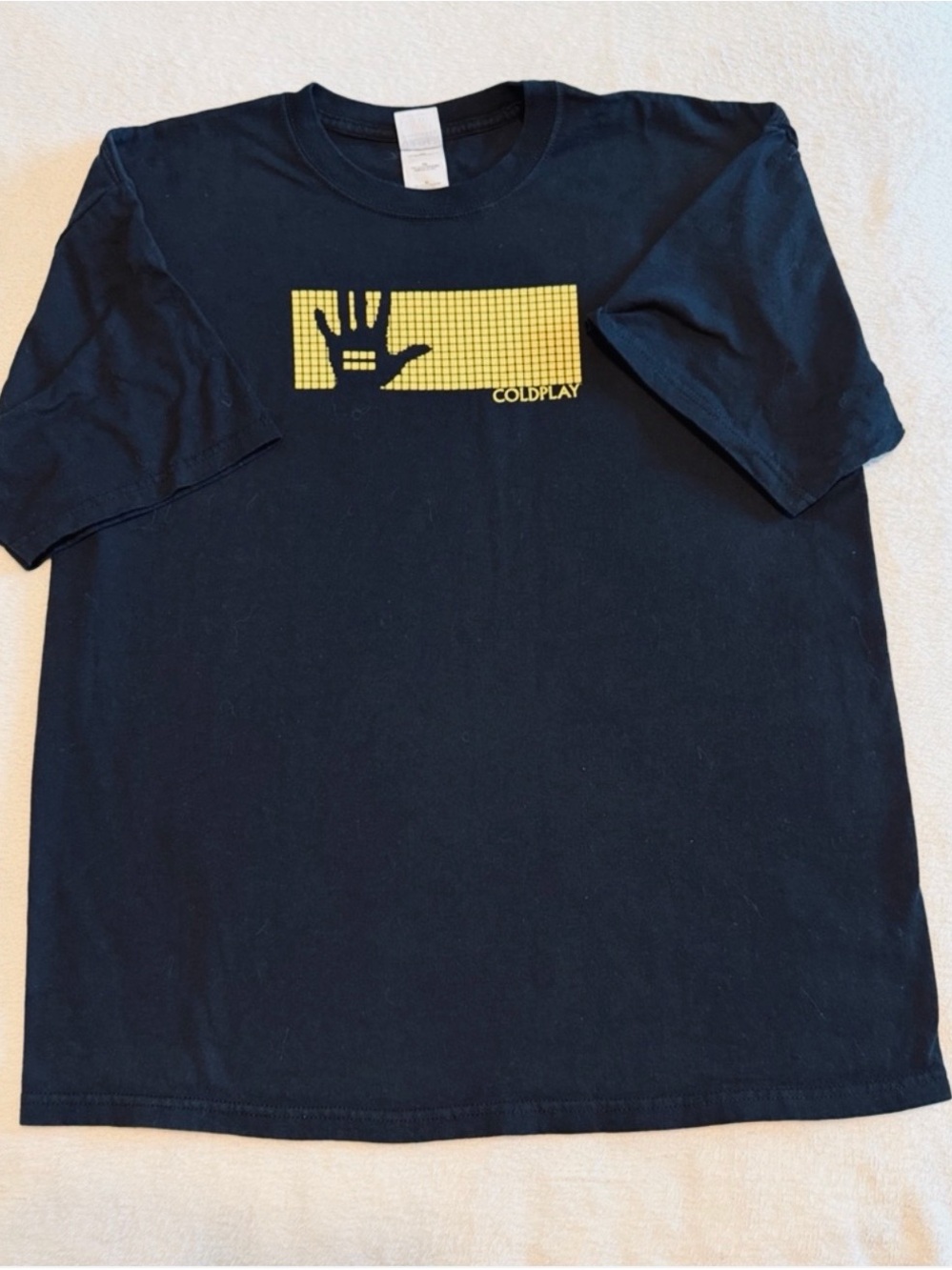 NWOT Vintage Coldplay Twisted Logic Tour 2006 Tee XL Deadstock